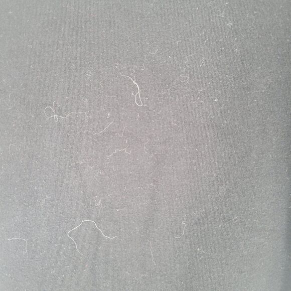 Old Navy Womens Sz S Knee Length Shirt Dress Solid Black Short Sleeve - Picture 3 of 4